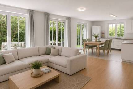 Alternative zum Haus: 5 Zimmer mit großem Garten in ruhiger, kleiner Einheit - Vaterstetten