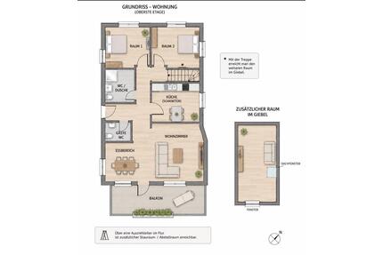 Großzügige 4,5Zimmer Eigentumswohnung, Balkon im gepflegten 3Part - Ahlen Dolberg