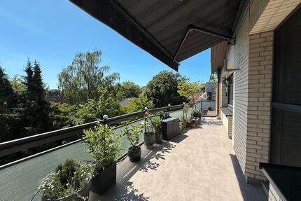 Vollsaniertes Penthouse mit 100qm Dachterrassen in Oldenfelde - Hamburg Wandsbek