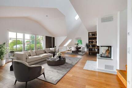 AIGNER - Elegantes Wohnen: Exklusives Dachgeschoss mit herrlicher Sonnenterrasse - München Allach-Untermenzing