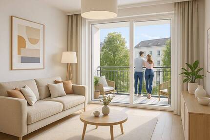 Tolle Dachgeschosswohnung mit 5 Zimmern I Balkon I Hochwertig & modern I Top Lage: Südvorstadt! - Leipzig