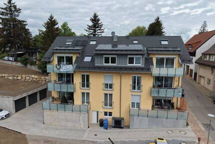 4 Zi. Galeriewohnung im DG mit Balkon-KFW40-ca. 100 m² - Wohnung 6 - Bergstr. 13, 79848 Bonndorf-mit Lift - Bonndorf im Schwarzwald