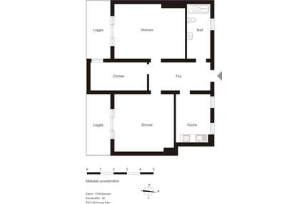 Wohnung zum Mieten in Essen 679,00 € 81.21 m²