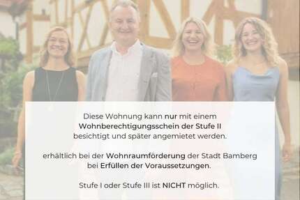 Wohnung zum Mieten in Bamberg 441,21 € 42.02 m²