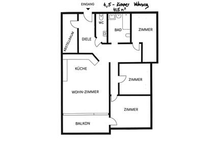 4,5-Zimmer Wohnung - 505.000,00&nbsp;EUR Kaufpreis, ca.&nbsp; 105,00&nbsp;m&sup2; in Meersburg (PLZ: 88709)