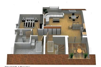 helle 2-Zimmer-Dachgeschosswohnung in Heinsberg