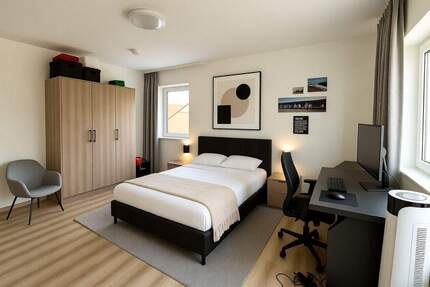 Eigennutzung oder WG-Potenzial: 3-Zimmer-Wohnung mit Balkon - Zentral in Erding + Außenstellplatz