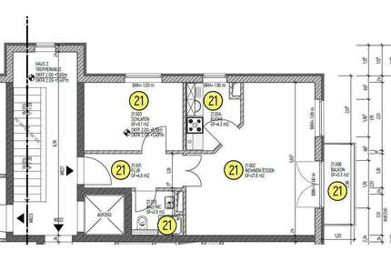 Wohnung zum Kaufen in Leipzig 154.000,00 € 45 m²