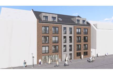 Ahlen Marienplatz, nur noch eine 3 Zimmer-Neubauwohnung im EH 40 KNG Standard.