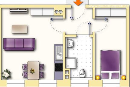 frisch renoviertes singel-domizil in ruhiger seitenstraße - Leipzig Altwest