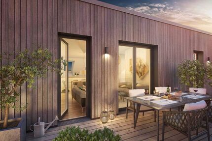 Erstbezug: 3-Zi.-Penthouse Wasserblick 50m² Dachterrasse - Berlin