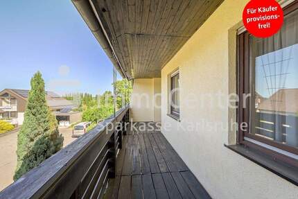 Sonnenbalkon, Terrasse und Wohnkomfort mit Herz - Charmantes Einfamilienhaus in Feldrandlage - Pfinztal / Wöschbach