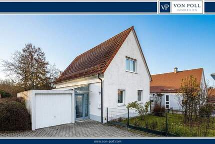 Bezugsfertiges Einfamilienhaus mit Garage, Garten und Balkon - Wemding