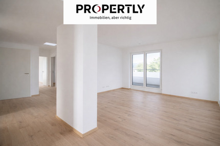 ERSTBEZUG – Penthouse-Wohnung mit Dachterrasse, 2 Stellplätze Loggia - Langen (Hessen)