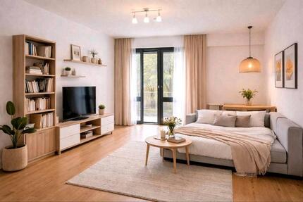 Möblierte 1-Zimmer-Wohnung 3min von S-Bahn Unterschleißheim