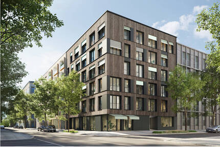 2-Zimmer-Neubau mit Balkon & Home Office in Heilbronn