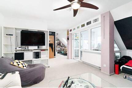 Vermietete 1,5 Zimmer-Wohnung mit Wintergarten und Blick ins Grüne - inklusive Garage und Stellplatz - Zell am Main