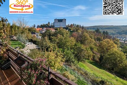Neuwertige 4 Zimmerwohnung mit Balkon und Schlossblick - Fischbachtal