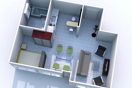 Praktisches, modern möbliertes Souterrain Apartment - Bendorf