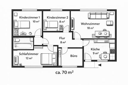 Mietwohnung - 615,00&nbsp;EUR Kaltmiete, ca.&nbsp; 7,00&nbsp;m&sup2; in Uelzen (PLZ: 29525)