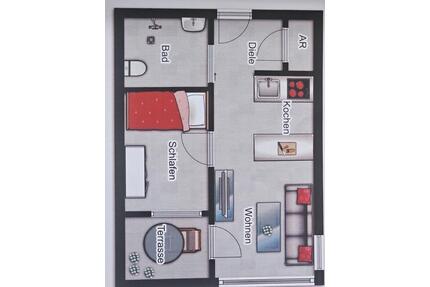 Rheinnähe schöne Wohnung frei zum 01.08.2026 von Privat - Wesseling