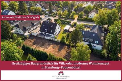 Grundstück zu verkaufen in Hamburg Poppenbüttel 775.000,00 € 911 m² - Hamburg / Poppenbüttel