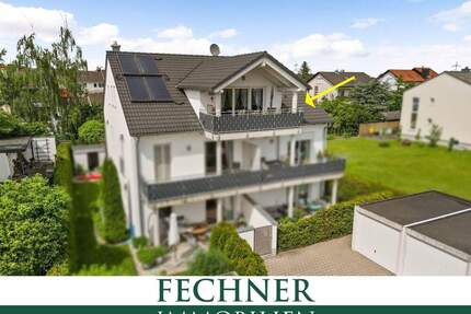 3-Zimmer-Dachgeschosswohnung (gesamte Etage) mit Garage, Stellplatz und Einbauküche in Lenting!