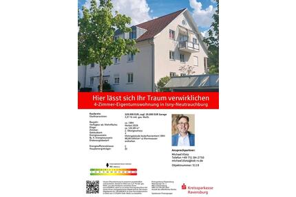 4-Zimmer-Eigentumswohnung, Maisonnette in Isny Neutrauchburg - Isny im Allgäu