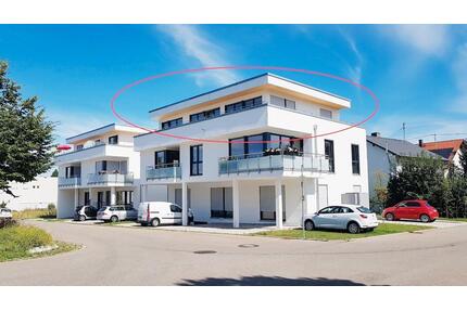 Penthouse in Balingen-Frommern, 124 qm und große Balkonterrasse