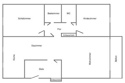 Provisionsfrei! 3 Zimmer Wohnung mit Balkon und Garage - Bad Kreuznach Bad Münster am Stein-Ebernburg