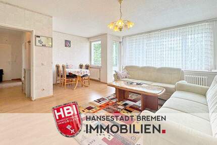 Huchting Vermietete 3-Zimmer-Wohnung mit Loggia und Einbauküche - Bremen Kirchhuchting