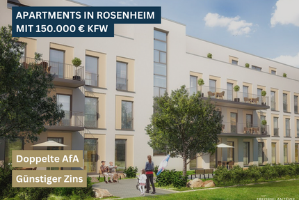 Wohnung zum Kaufen in Rosenheim 436.000,00 € 44 m²