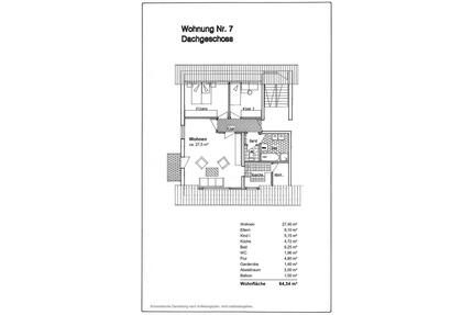 Renovierte 3-Zi.-DG-Wohnung mit Balkon und Garage ab 01.12.2026 - Schechingen