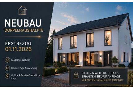 Neubau-Doppelhaushälfte PV-Anlage&Wärmepumpe - Kirchlinteln