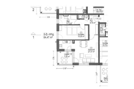 Wohnung zum Mieten in Mühldorf a. Inn 905,00 € 65 m²