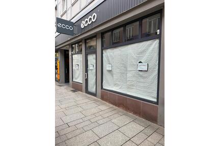 Ladenfläche, Fußgängerzone von Göttingen