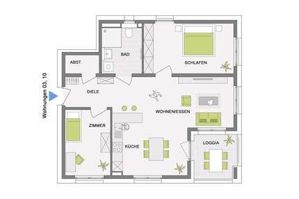 Wohnung zum Kaufen in Murrhardt-Fornsbach 439.900,00 € 83.3 m²