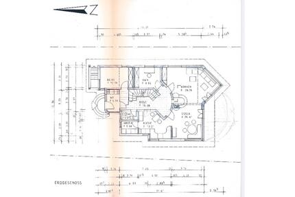 Architektenhaus (6,5 Zi., ca.180 m²) mit Garten in ruhiger Lage - Appenweier