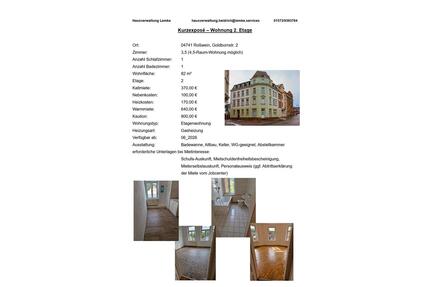 Große, helle 3,5 Zimmerwohnung, zentrale Lage - Roßwein