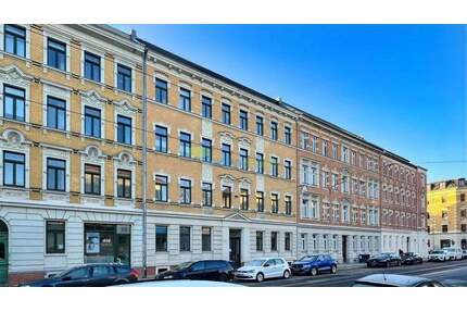 CHARMANTE WOHNUNG IN LEIPZIG Gehobene 3-Zimmer Wohnung mit Parkettfußboden und Balkon