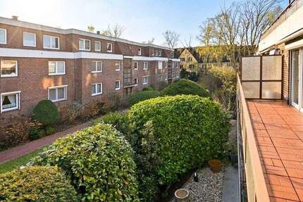 Familienfreundliche 4-Zi-Wohnung in ruhiger Sackgasse mit Südbalkon & Tiefgaragenstellplatz - Hamburg - Lokstedt