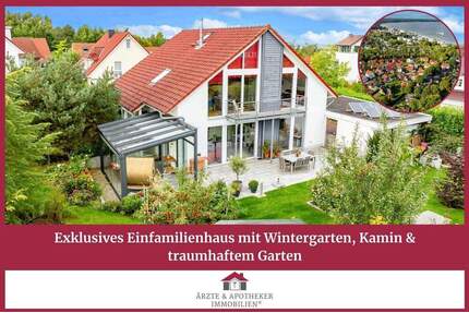 Exklusives Einfamilienhaus mit Wintergarten, Kamin & traumhaftem Garten - Scharbeutz