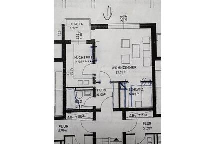 1 Zimmer Wohnung mit seperater Küche im Wohnpark Hannover Ahlem