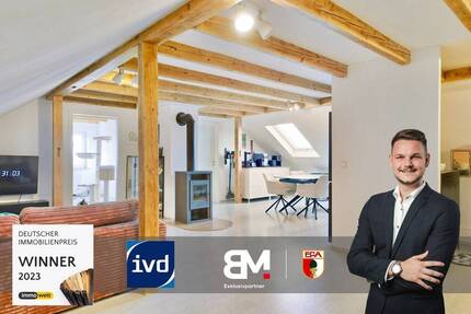 Modern ausgebaute Dachgeschosswohnung (2019) - stilvoll ausgebaut - Röfingen