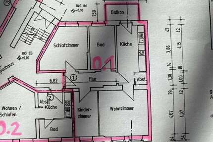 Wohnung zum Mieten in Dessau-Roßlau 540,00 € 70 m²