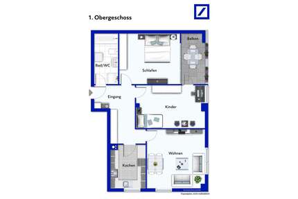 Wohnung zum Kaufen in Pfullingen 225.000,00 € 74.38 m²