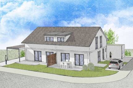 MUSTERHAUS SAMSTAGS GEÖFFNET - Rarität in Gärtringen: Ein Doppelhaus, das auch im Alter noch passt!