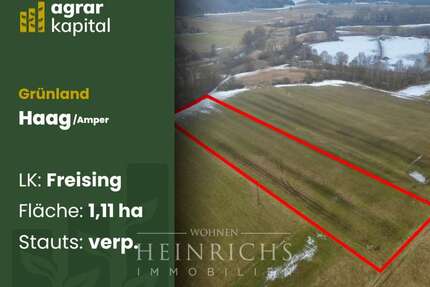 Grundstück in Haag a. d. Amper 85.000,00 € 11160 m²