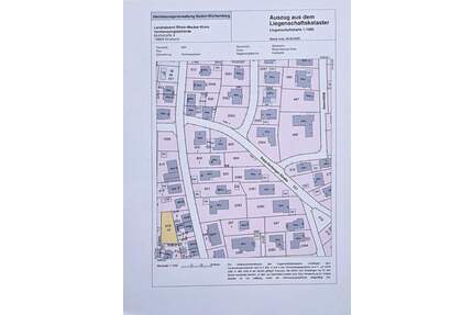 Baugrundstück von 494 qm in Bestlage Weinheim - Hohensachsen !