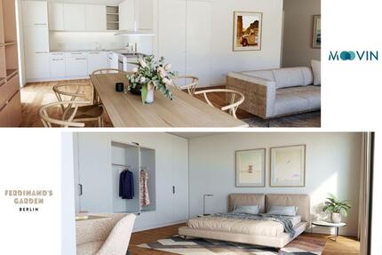Geräumige 2-Zimmer-Wohnung mit EBK und 2 BALKONEN im Neubauquartier 'Ferdinand's Garden' - Berlin Lichtenberg